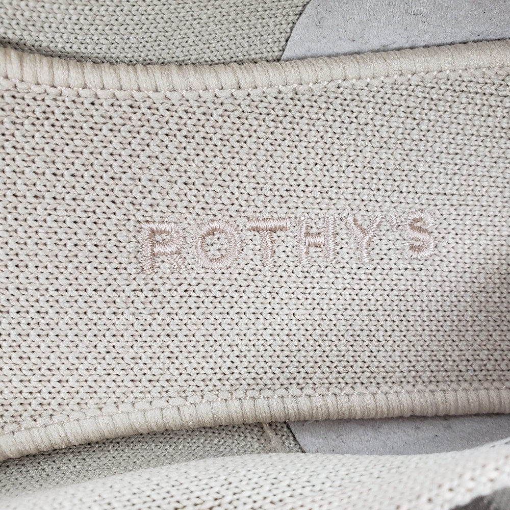 Rothy’s Retired Ecru Round Toe Flats Ballet Shoes Womens Size 10 US - Picture 8 of 15